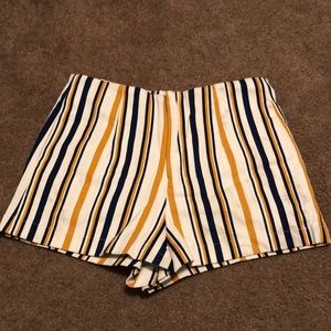Forever 21 Striped Shorts